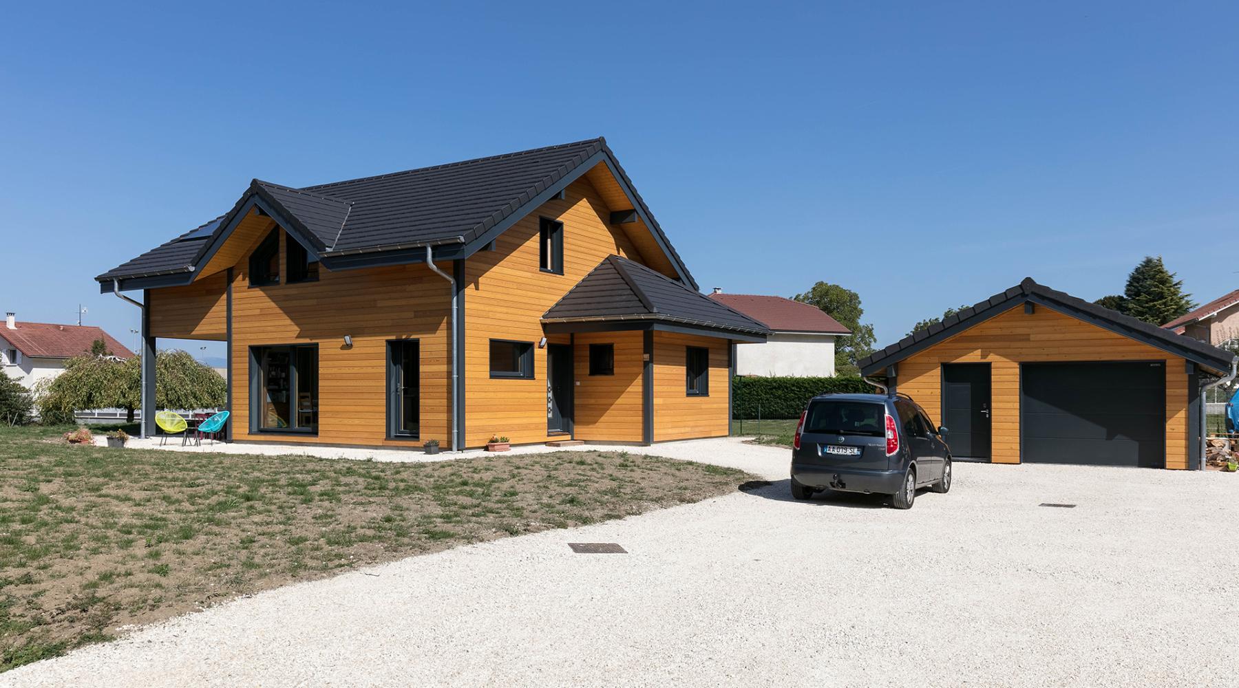 Projet Lucile Maison ossature bois - Roch Construction